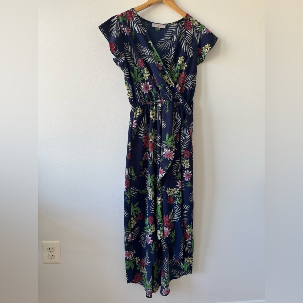 Floral Navy Dress